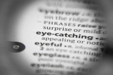 Sözlükte göze çarpan bir kelime ya da cümle. İhtiyaçların için harika bir fotoğraf..