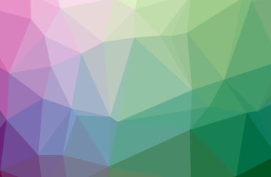 Soyut Yeşil, Mor yatay düşük polimerli arka plan. Çok güzel bir çokgen dizaynı. İhtiyaçlarınız için faydalı. 