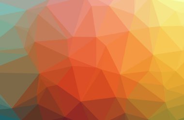 Soyut Orange, Pink, Kırmızı yatay düşük polimer arkaplan. Çok güzel bir çokgen dizaynı. İhtiyaçlarınız için faydalı. 