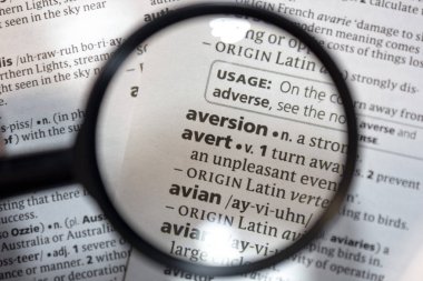 Sözlükte ifade önle sözcüğü.