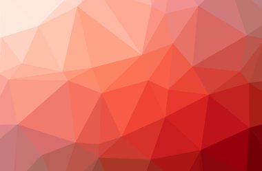 Soyut düşük poli kırmızı yatay arka plan resmi
