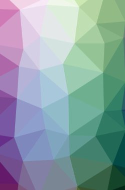 Soyut Yeşil, mor dikey düşük poli arka plan resmi. Güzel Çokgen tasarım deseni. İhtiyaçlarınız için yararlı. 