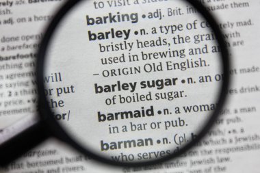 Sözlükte arpa şekeri kelimesi veya deyimi.