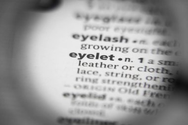 Sözlükte kelime ya da sözcük gözlüğü. İhtiyaçların için harika bir fotoğraf..