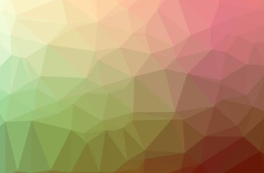 Soyut yeşil, turuncu yatay düşük polimer arkaplan. Çok güzel bir çokgen dizaynı. İhtiyaçlarınız için faydalı. 