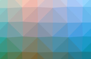 Soyut Mavi ve Turuncu yatay düşük polimer arkaplan çizimi. Çok güzel bir çokgen dizaynı. İhtiyaçlarınız için faydalı. 