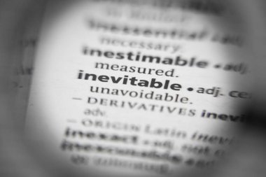 Bir sözlükte sözcük veya cümle kaçınılmazdır. İhtiyaçların için harika bir fotoğraf..