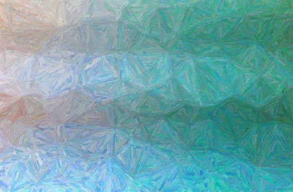 Ilustração Abstrata Azul Verde Impasto Colorido Fundo — Fotografia de Stock