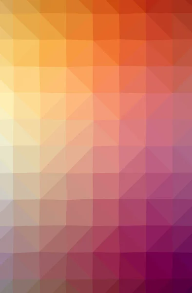 Illustration Abstract Orange Pink Red Vertical Low Poly Background Beautiful — Stock Photo, Image