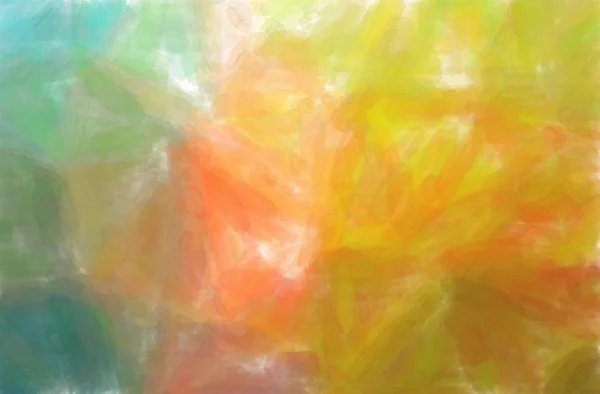 Abstract Illustratie Van Oranje Aquarel Achtergrond — Stockfoto