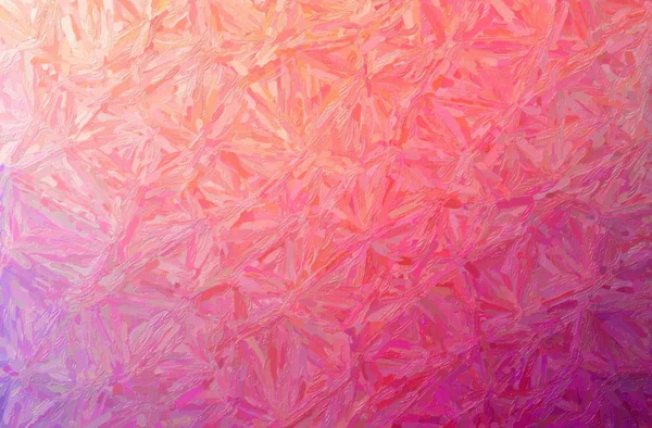 大型のカラー バリエーションの厚塗り ピンクの背景の抽象的なイラスト — ストック写真