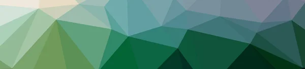 Illustration of abstract Green banner low poly background. Beautiful polygon design pattern. Useful for your needs.