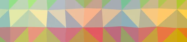Illustratie Van Abstracte Oranje Banner Lage Poly Achtergrond Mooi Polygon — Stockfoto