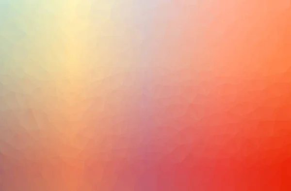 Ilustração de abstrato Vermelho horizontal baixo fundo poli. Belo padrão de design de polígono . — Fotografia de Stock
