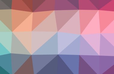 Soyut mavi, kırmızı yatay düşük polimer arkaplan. Çok güzel bir çokgen dizaynı. İhtiyaçlarınız için faydalı. 