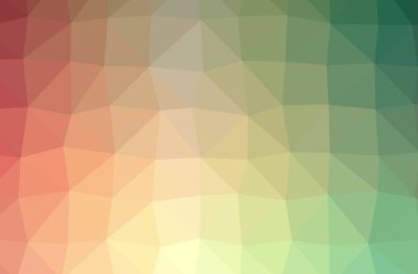 Soyut Yeşil, Turuncu, Sarı yatay düşük polyester arkaplan. Çok güzel bir çokgen dizaynı. İhtiyaçlarınız için faydalı. 