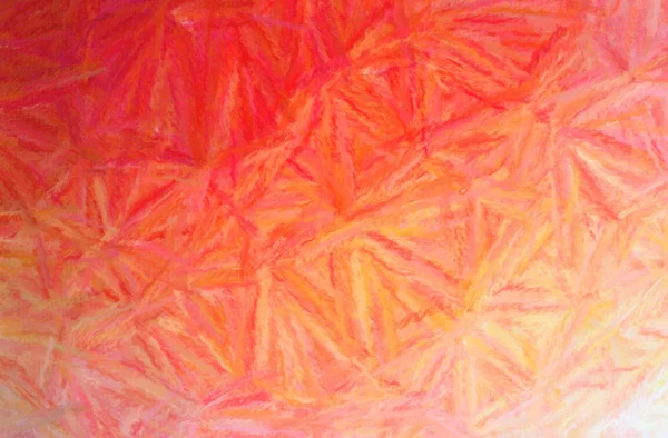 Абстрактна ілюстрація червоного Довгий пензлик Штрихи Пастельний фон — стокове фото