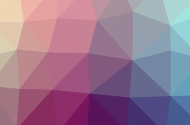 İllüstrasyon soyut pembe, mor yatay düşük poli arka plan. Güzel Çokgen tasarım deseni. İhtiyaçlarınız için yararlı. 