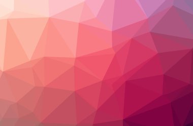 Soyut kırmızı yatay düşük Poli arka plan resmi. Güzel çokgen tasarım deseni. 