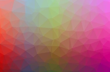 Soyut Yeşil, pembe yatay düşük poli arka plan resmi. Güzel Çokgen tasarım deseni. İhtiyaçlarınız için yararlı. 