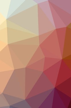 Soyut kahverengi, turuncu dikey düşük poli arka plan resmi. Güzel Çokgen tasarım deseni. İhtiyaçlarınız için yararlı. 