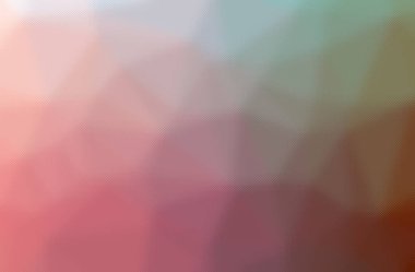 Kırmızının küçük cam zemin boyunca soyut çizimi.