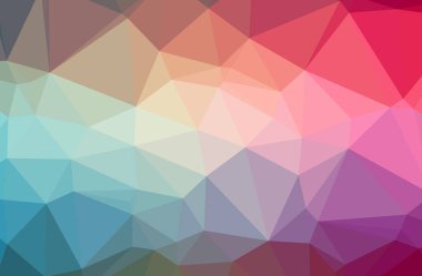 Soyut mavi, kırmızı yatay düşük polimer arkaplan. Çok güzel bir çokgen dizaynı. İhtiyaçlarınız için faydalı. 