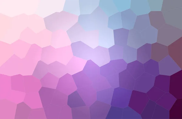 Ilustración Abstracta Del Fondo Púrpura Big Hexagon — Foto de Stock