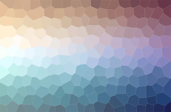 Abstract Illustration Blue Red Middle Size Hexagon Background — Stock Photo, Image
