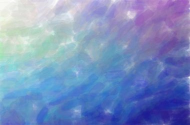 Soyut mavi, mor suluboya arka plan resmi.