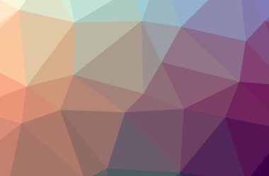 Soyut Turuncu, mor yatay düşük poli arka plan resmi. Güzel Çokgen tasarım deseni. İhtiyaçlarınız için yararlı. 