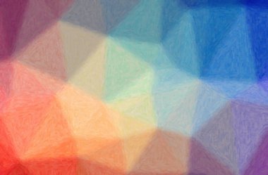 Soyut mavi, sarı ve kırmızı koyu renk boya arka plan resmi.