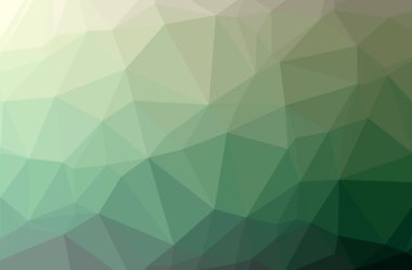 Soyut düşük poli yeşil yatay arka plan resmi