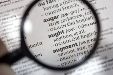 Sözlükte yer alan ifade sözcüğü.