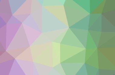 Soyut Yeşil, Mor yatay düşük polimerli arka plan. Çok güzel bir çokgen dizaynı. İhtiyaçlarınız için faydalı. 