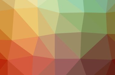 Soyut yeşil, turuncu yatay düşük polimer arkaplan. Çok güzel bir çokgen dizaynı. İhtiyaçlarınız için faydalı. 