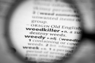 Sözlükte yabani ot öldürücü bir kelime ya da deyim var. İhtiyaçların için harika bir fotoğraf..