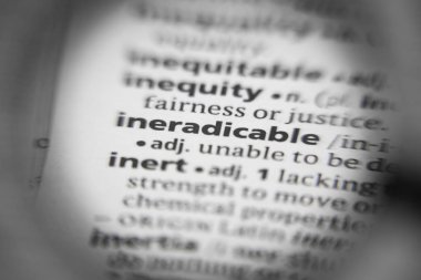 Sözlükte yok edilemez sözcük ya da cümle. İhtiyaçların için harika bir fotoğraf..