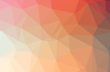 Soyut Orange yatay düşük polimer arkaplan tasviri. Çok güzel bir çokgen dizaynı. İhtiyaçlarınız için faydalı. 