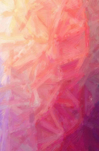Abstrakcja Ilustracja Różowym Tle Włosia Pędzla Farba Olejna — Zdjęcie stockowe