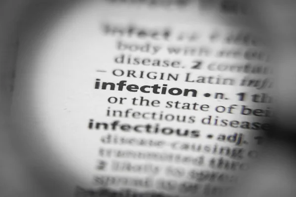 Sözlükte Kelime Cümle Enfeksiyonu Htiyaçların Için Harika Bir Fotoğraf — Stok fotoğraf