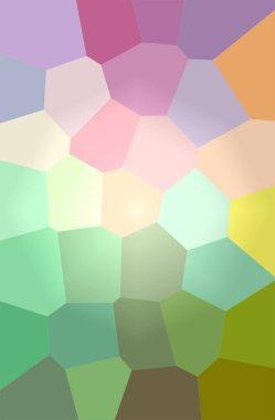 Yeşil, sarı dev altıgen arka plan soyut gösteren resim.