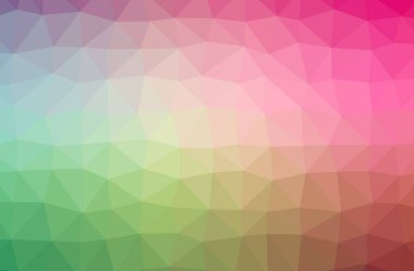 Soyut yeşil, kırmızı yatay düşük polimer arkaplan. Çok güzel bir çokgen dizaynı. İhtiyaçlarınız için faydalı. 