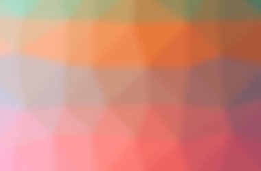 Küçük cam arkaplanda portakalın soyut çizimi.