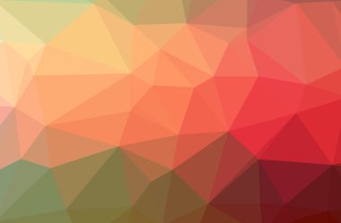 Soyut Orange, Pink, Kırmızı yatay düşük polimer arkaplan. Çok güzel bir çokgen dizaynı. İhtiyaçlarınız için faydalı. 