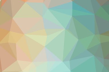 Soyut turuncu yatay düşük Poli arka plan resmi. Güzel çokgen tasarım deseni. 