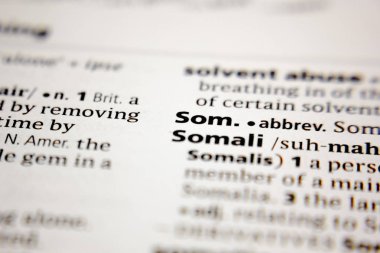 Word or phrase Som in a dictionary.