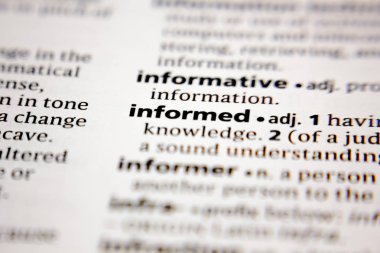 Word or phrase informed in a dictionary.