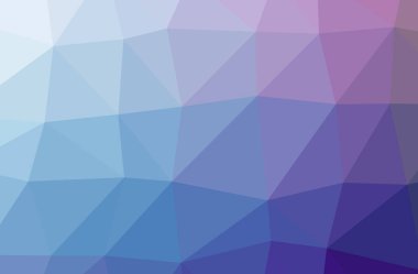 Soyut Mavi ve Mor yatay düşük polimer arkaplan çizimi. Çok güzel bir çokgen dizaynı. İhtiyaçlarınız için faydalı. 