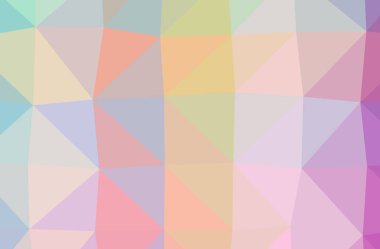 İllüstrasyon soyut turuncu mor, sarı yatay düşük Poli arka plan. Güzel çokgen tasarım deseni. 